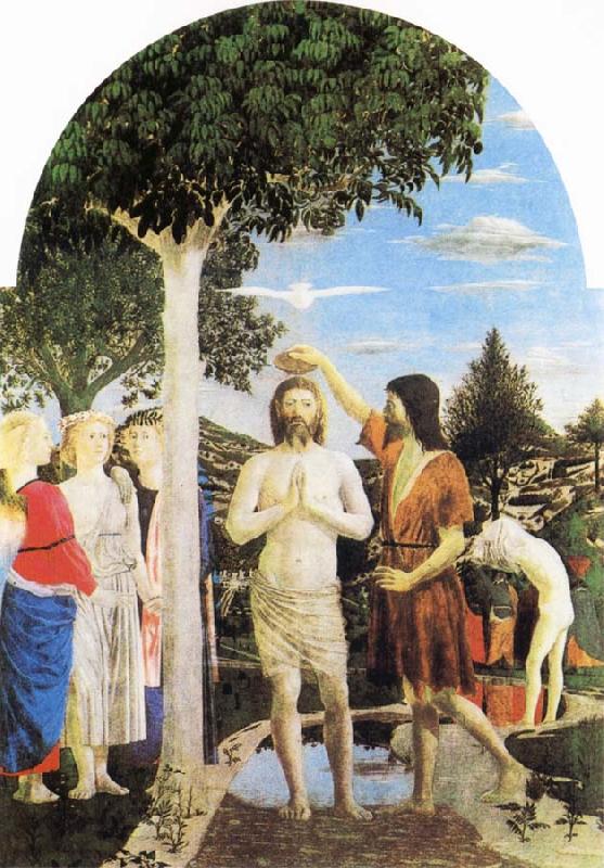 Piero della Francesca The Baptism of Christ France oil painting art